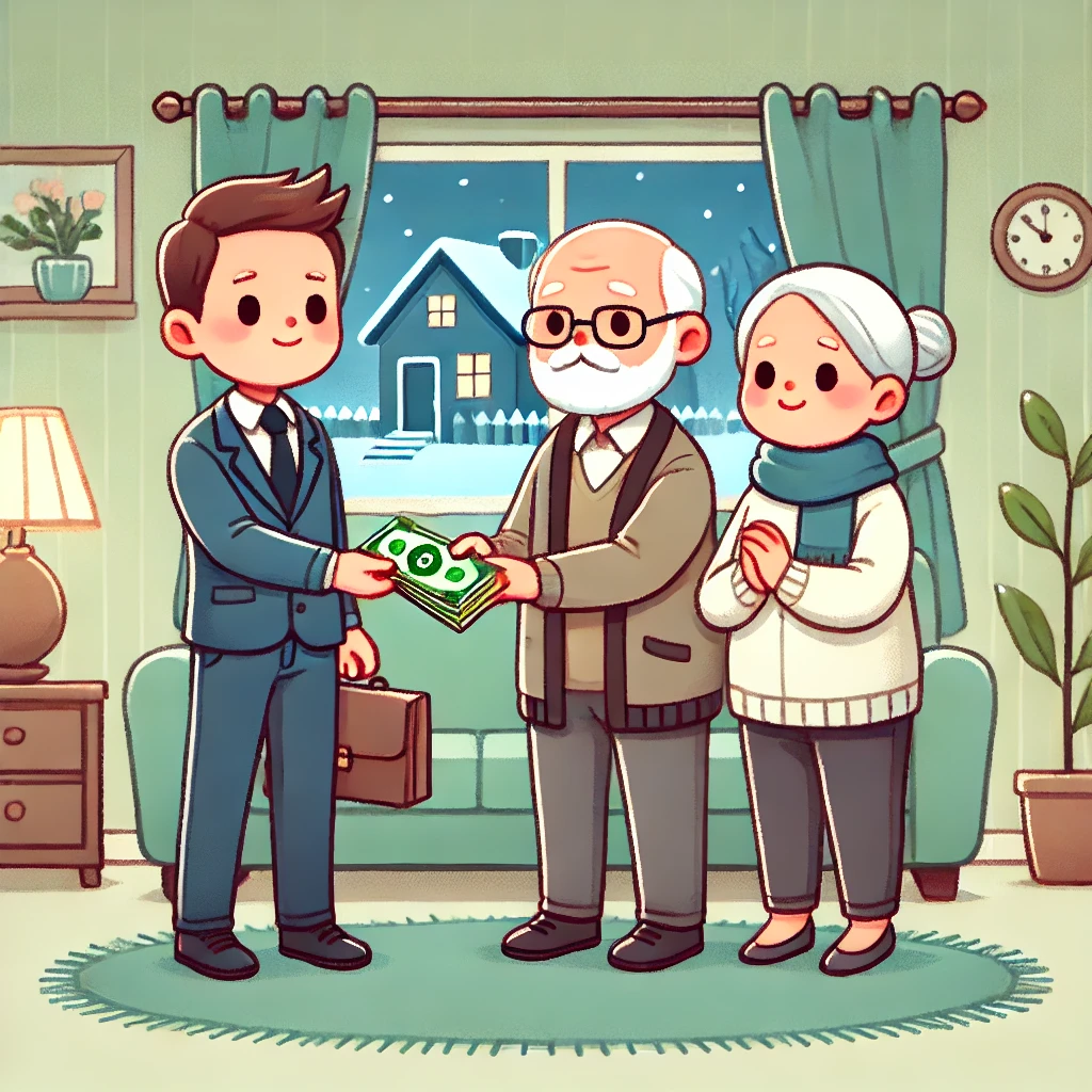 부모님을 도와드리는 효자