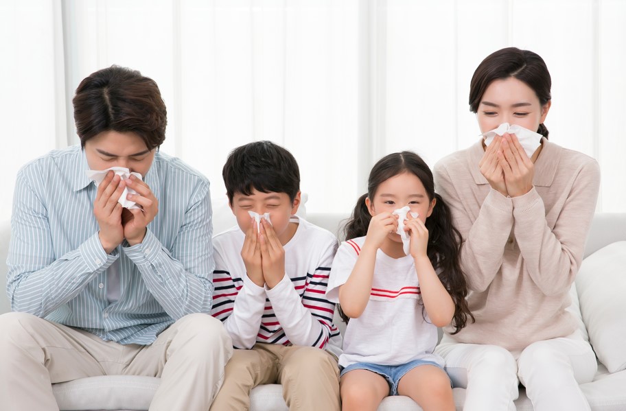 백일해 전염시기-가족 모두 감기
