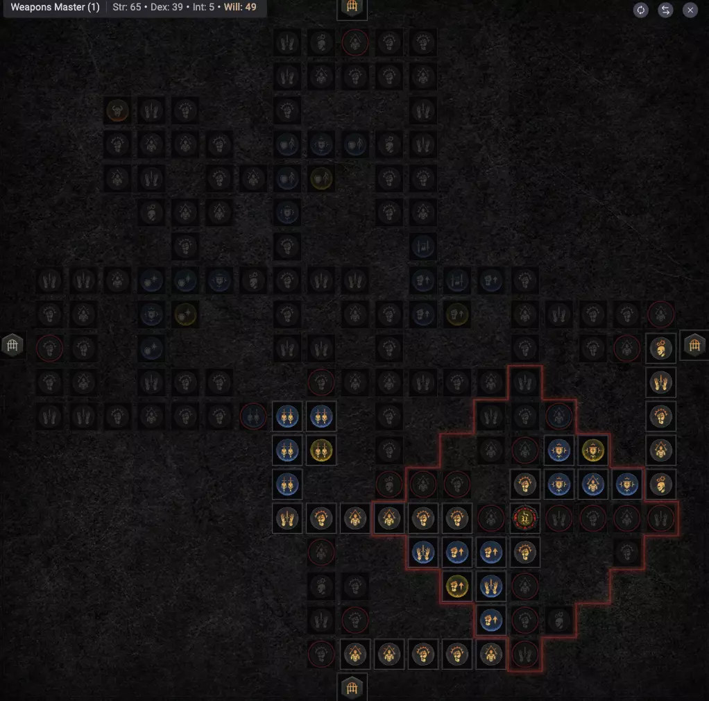 디아블로4 소용돌이 야만용사 훨윈드 바바 정복자 보드