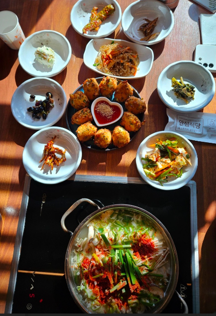 자연묵집 대표 메뉴