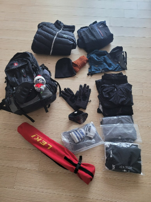 겨울등산 준비물