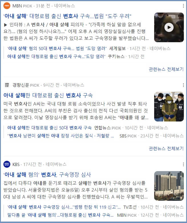 아내살해 변호사