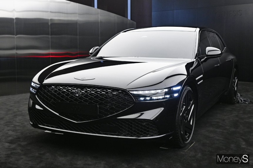 제네시스 G90 블랙