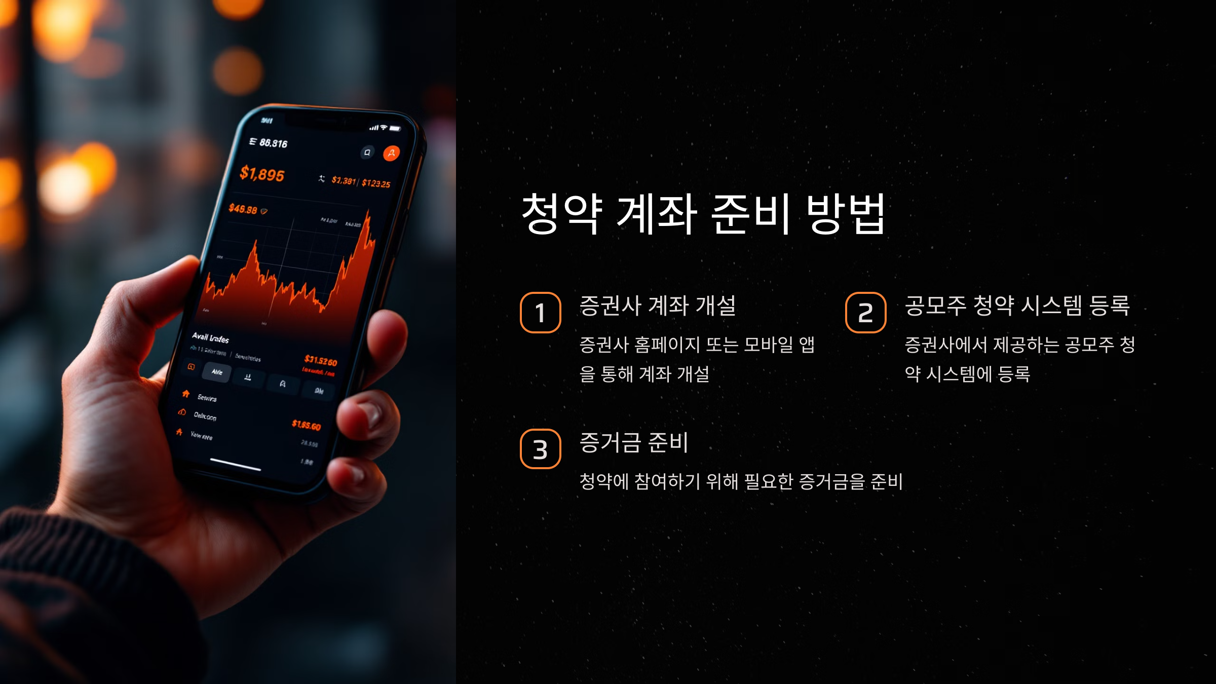 청약 계좌 준비 방법