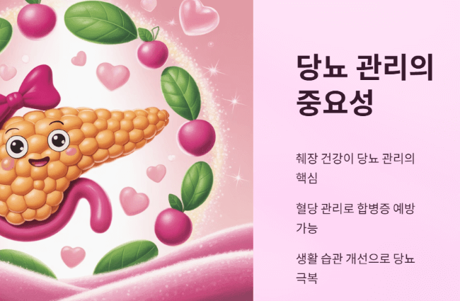 췌장 회복을 위한 당뇨 관리 완벽 가이드!