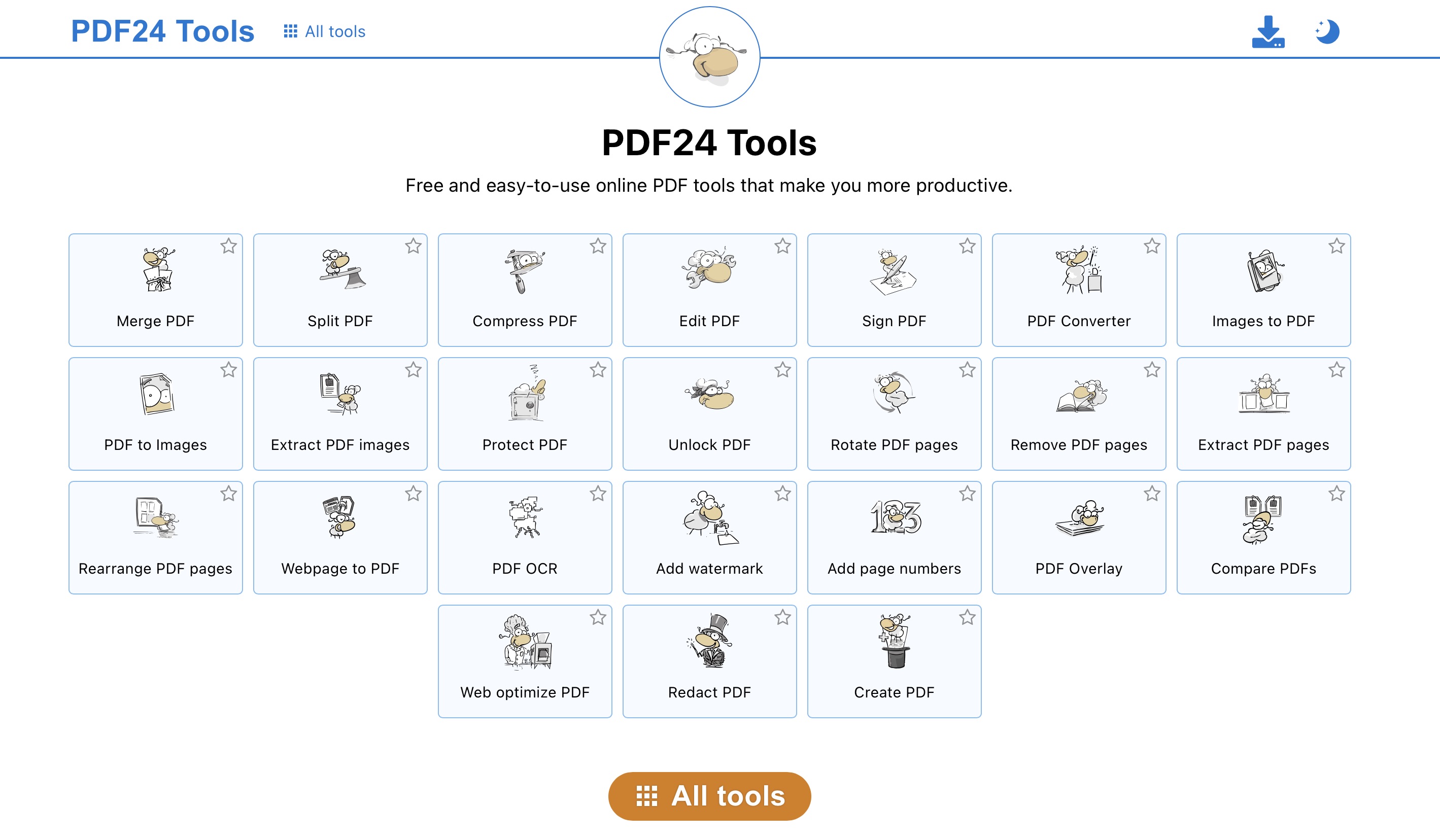 pdf operator tool