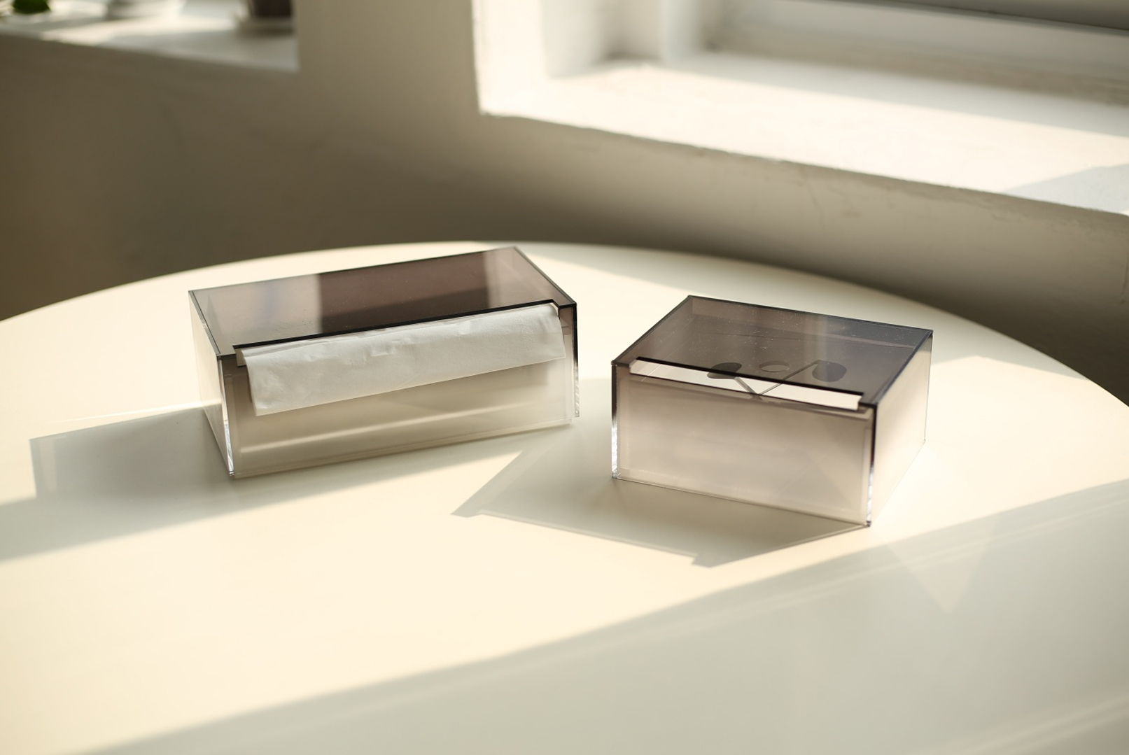 티슈케이스 2개 사진