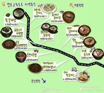 영동고속도로 휴게소 순서 지도 강릉 여행 필수 체크로 준비_9