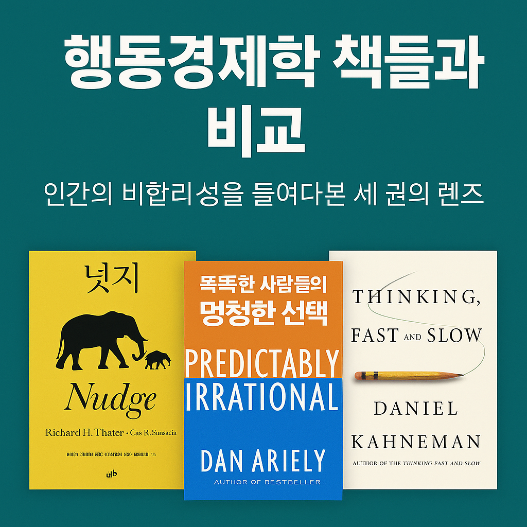 행동경제학 책들과의 비교