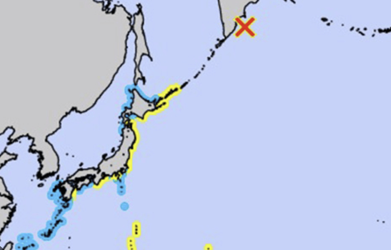 일본여행 쓰나미 경보