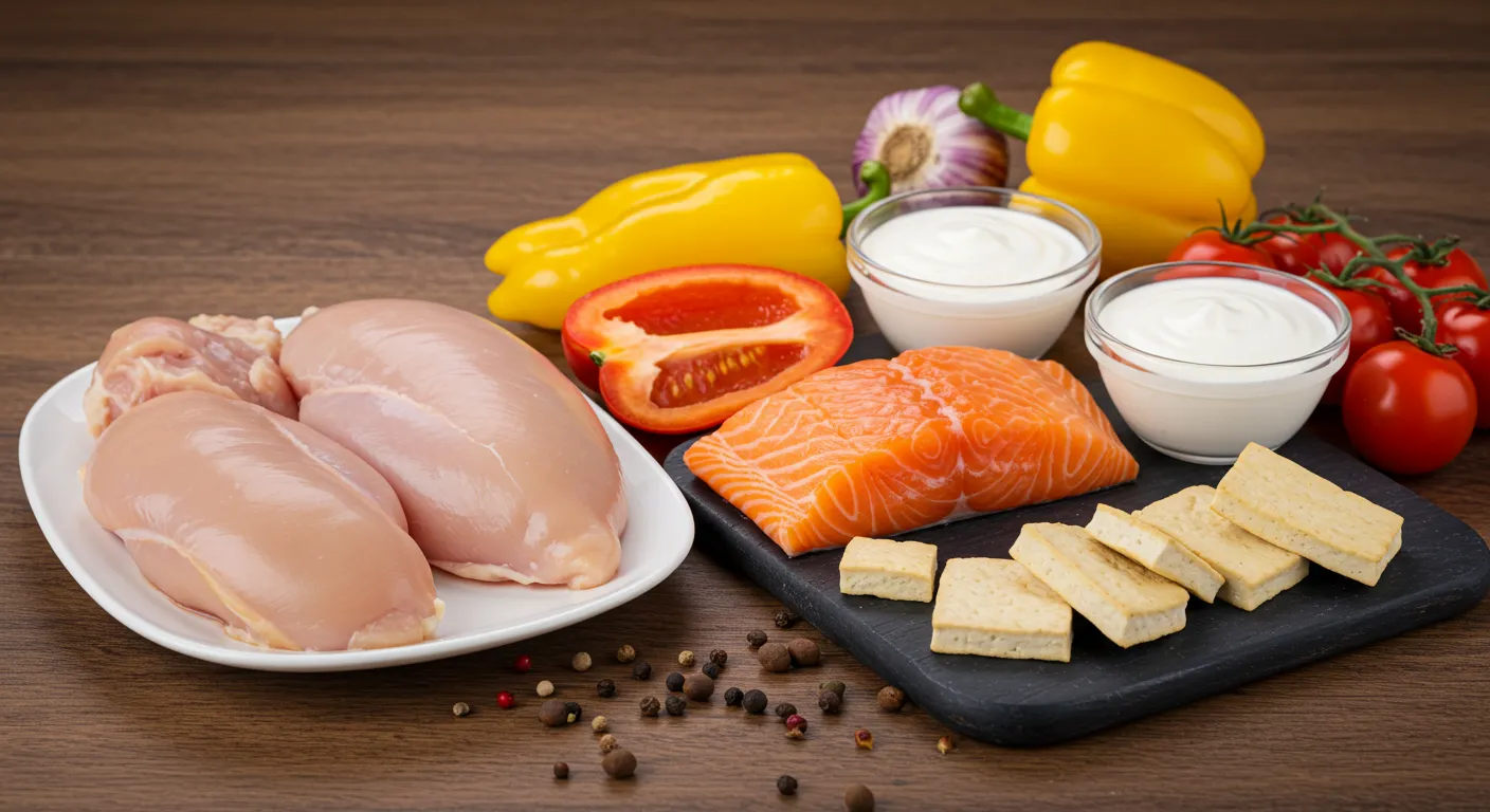 단백질 위주의 식단