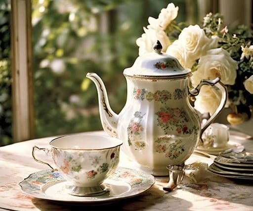 영국식 찻잔
