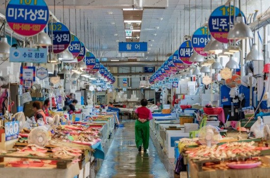 삼천포 용궁수산시장