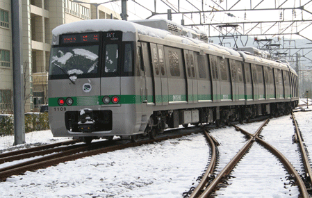 대전 지하철 노선도