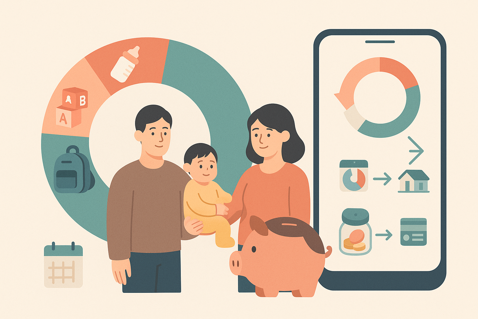 아이·육아·교육비 고정비를 월급의 몇 %까지 허용해야 할까: 연령대별 비율표와 월급날 자동이체로 만드는 ‘안전 예산’ 설계도