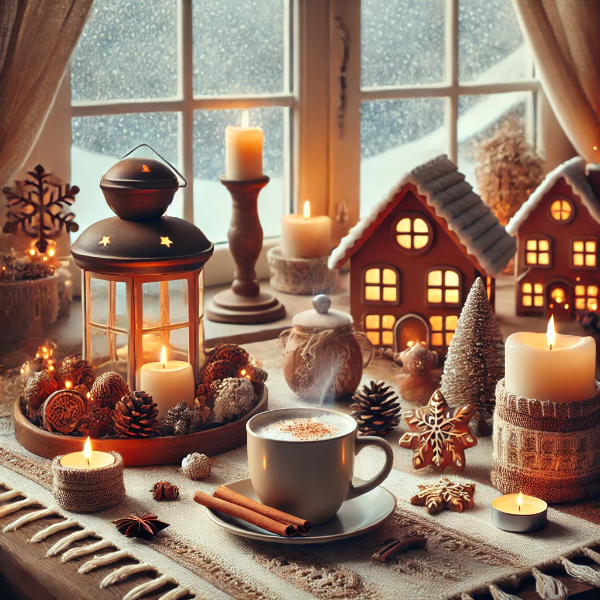 계절에 따른 홈 카페 연출