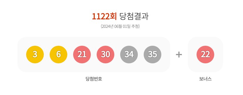 1122회 로또 당첨번호, 당첨금액