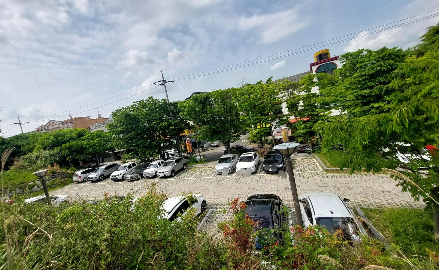 아중호수 주차장