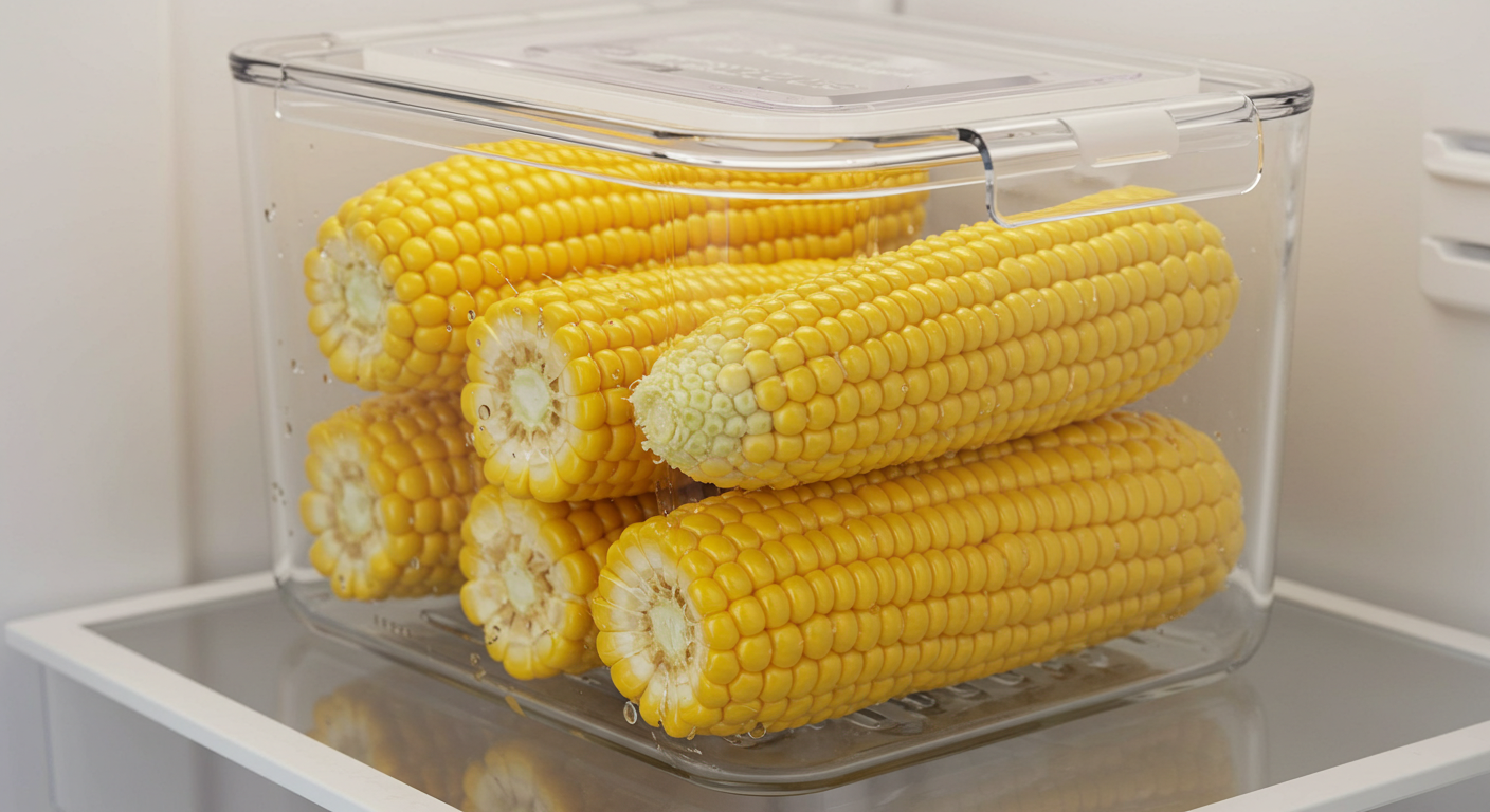 초당옥수수 보관 냉동