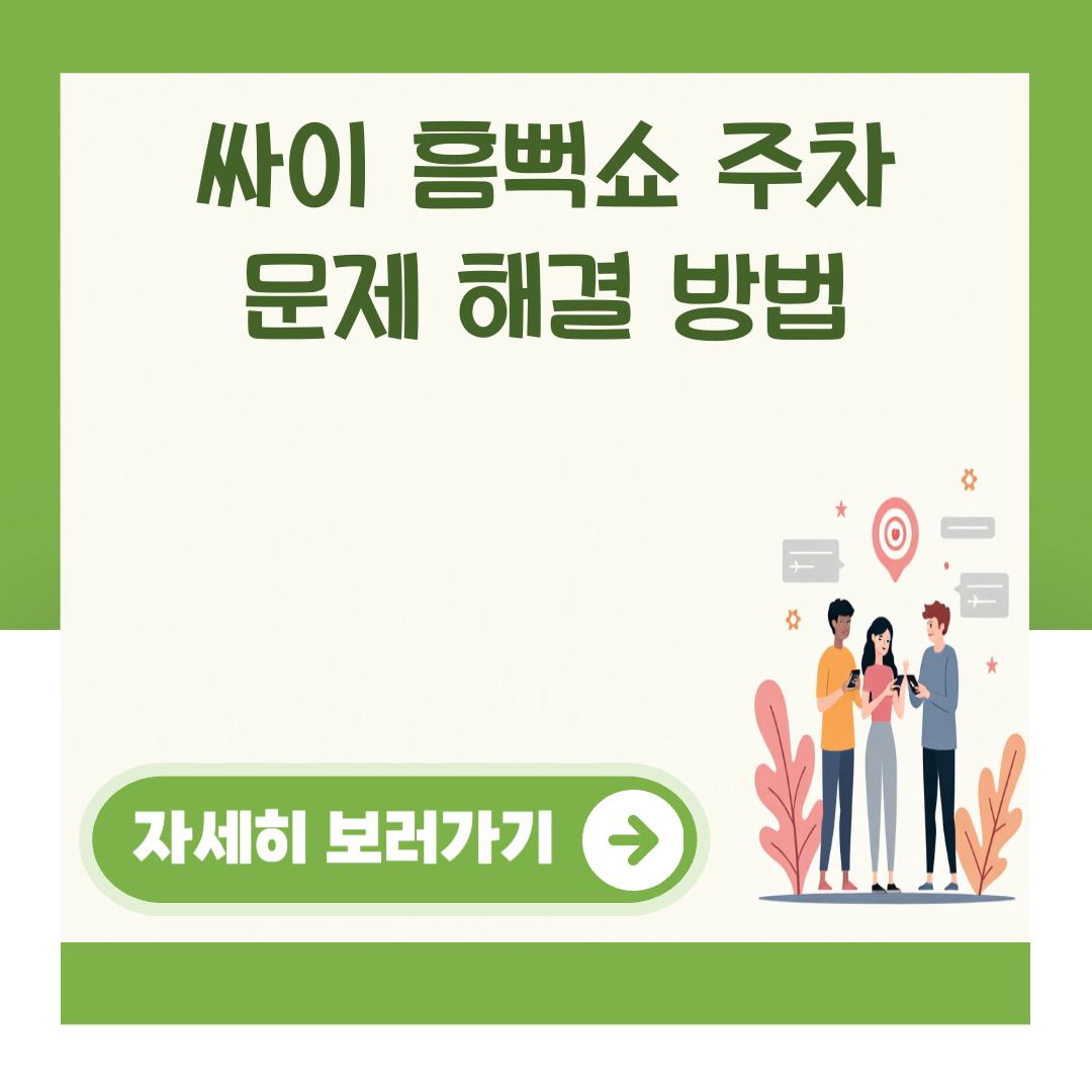 싸이 흠뻑쇼 주차 문제 해결 방법 대표 이미지