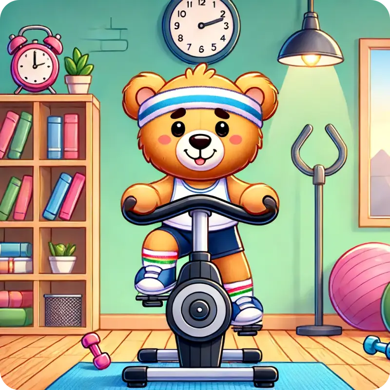 자전거 타는 모습