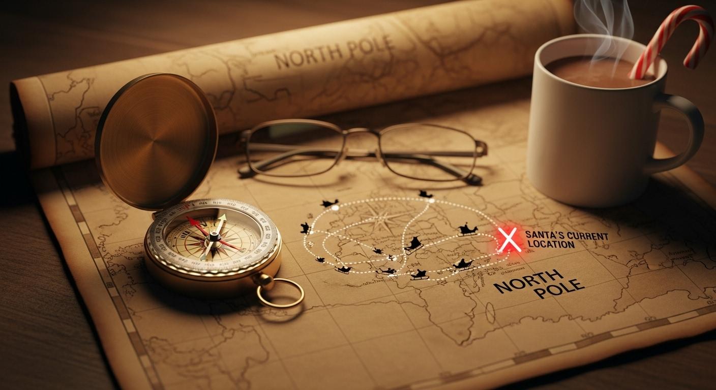 산타 실시간 위치