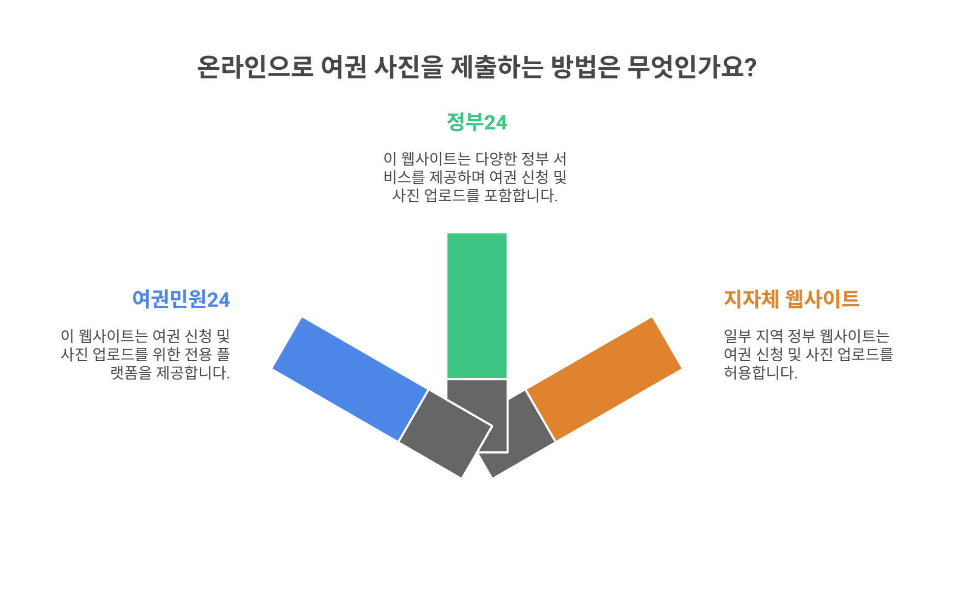 온라인 여권 사진 제출 방법
