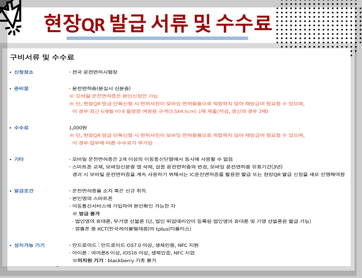 운전면허증 재발급