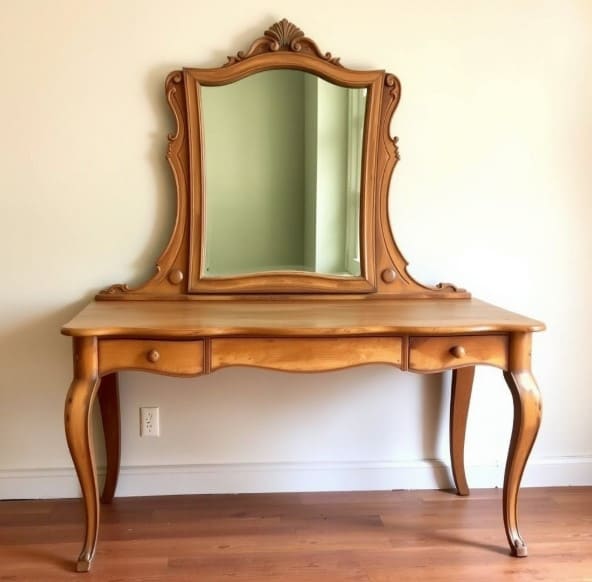 화장대인데, 폐기물 업체에서 가지고 갈 예정입니다.