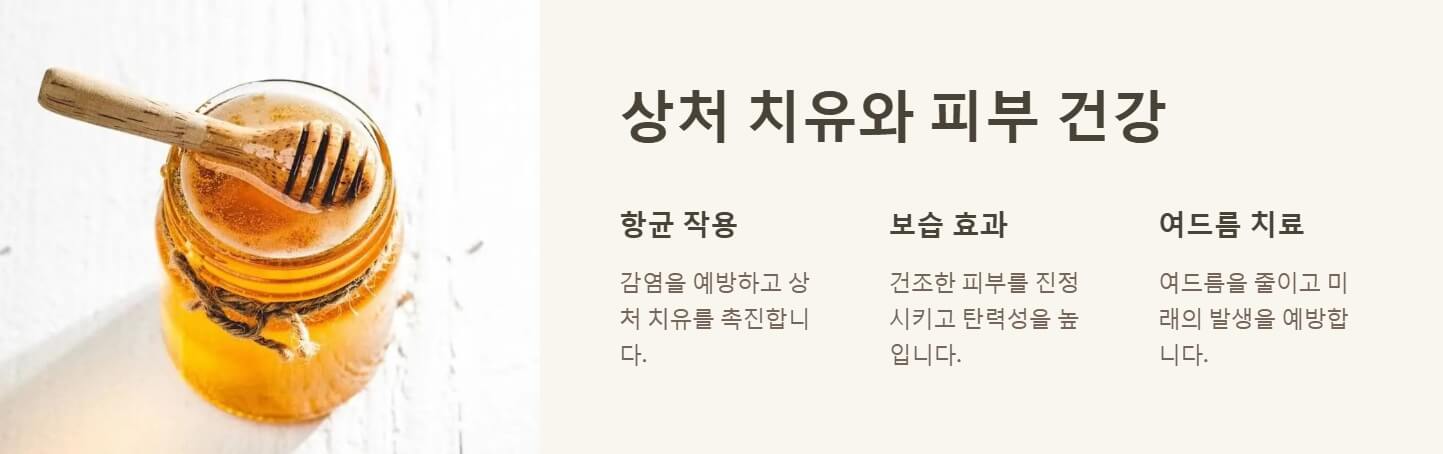 마누카꿀 효능 부작용