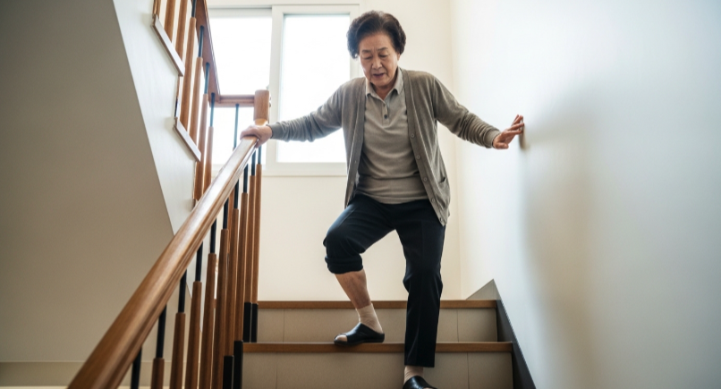 허벅지 근육 감소 계단 어려움