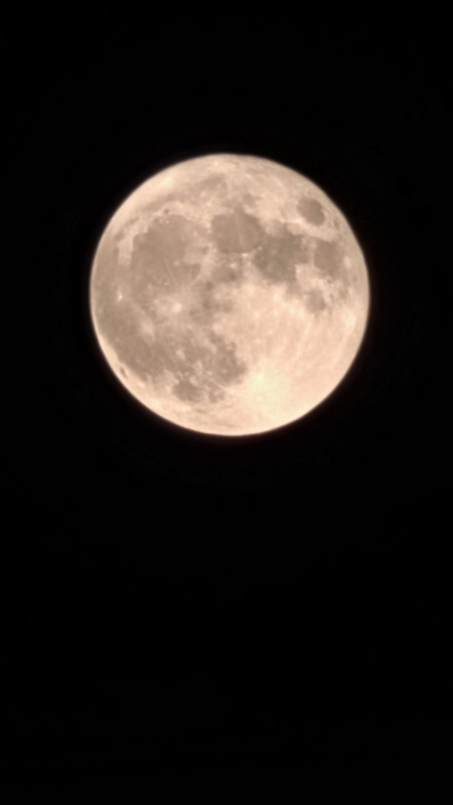 슈퍼 블루문 스마트폰 촬영