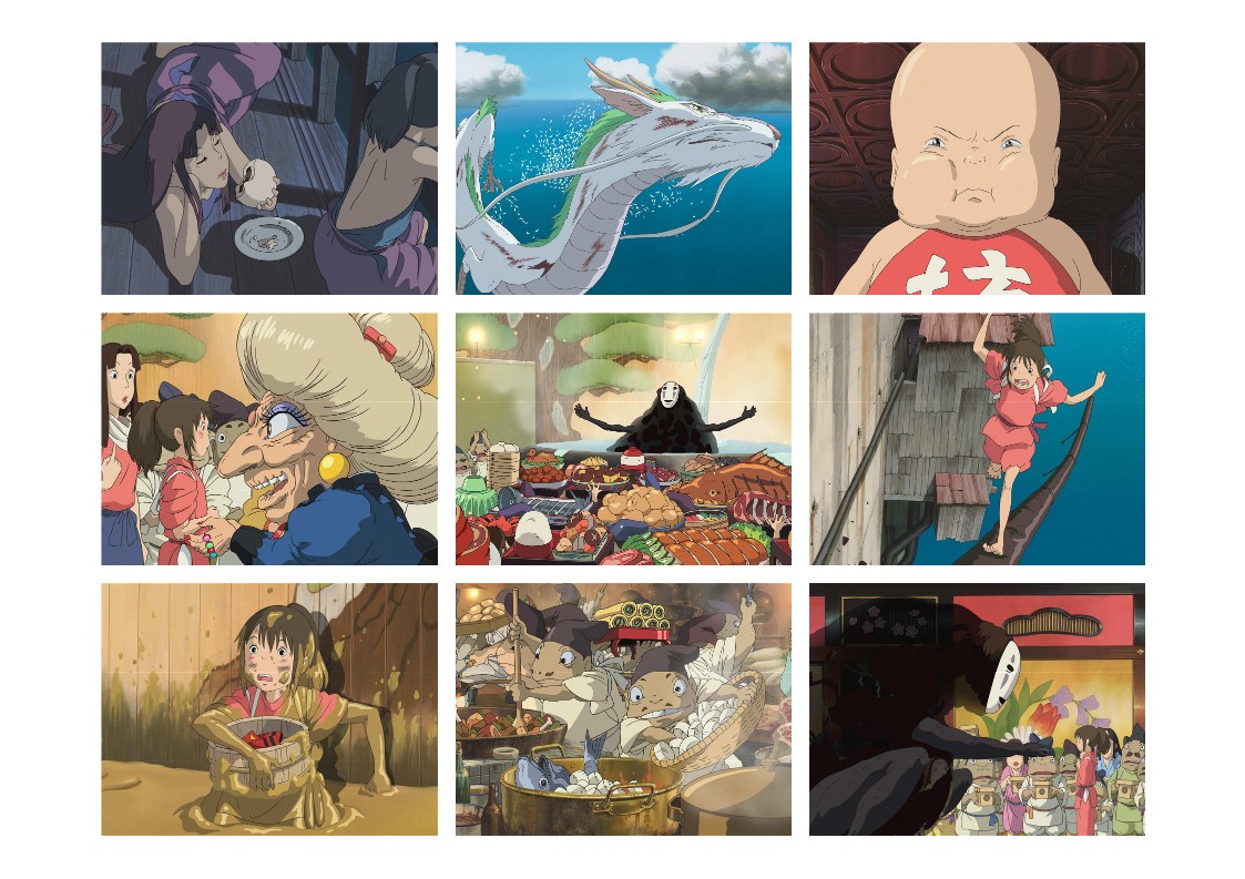 센과 치히로의 행방불명 배경화면 지브리 아이패드 아이폰