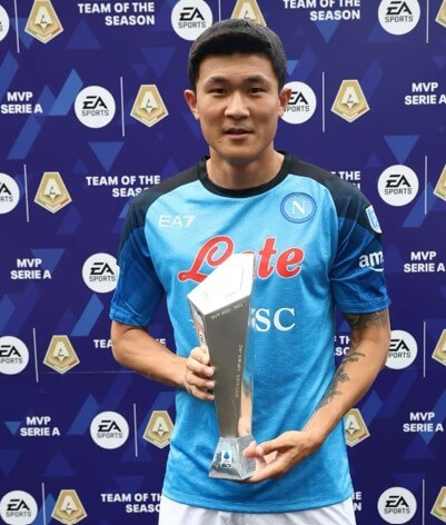 최우수 수비수 상 이미지