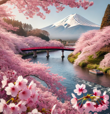 일본 벚꽃 사진