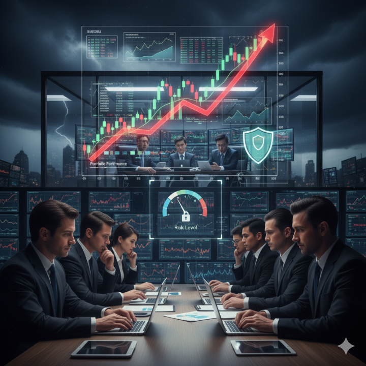 투자 포트폴리오 관리와 관련된 이미지