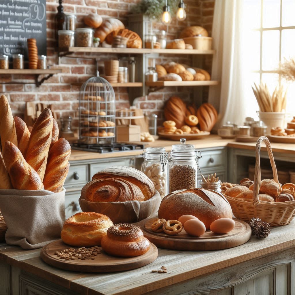 베이커리 배경