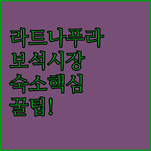 라트나푸라 여행 숙소 추천 보석 시장..