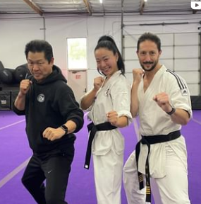 루 쿠마가이 태권도복 입은 사진