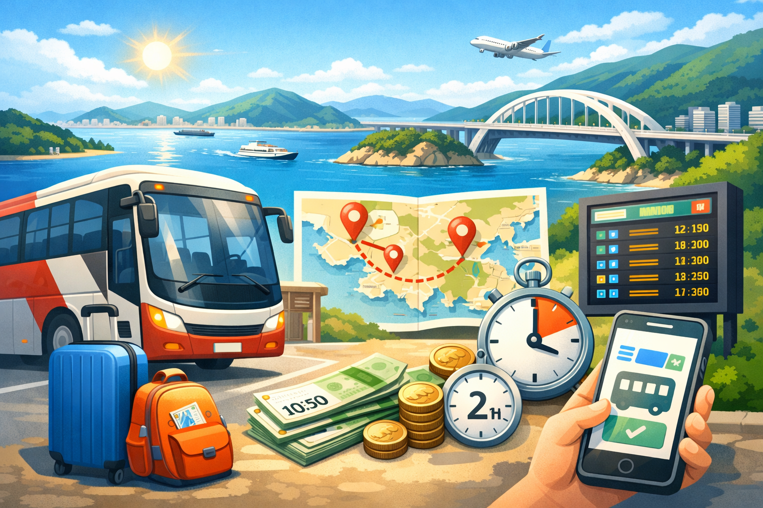 거제도 시외버스 타는 곳, 도착지 시간, 요금, 이동시간, 인터넷 예매 방법까지 완벽 안내! 관련 사진