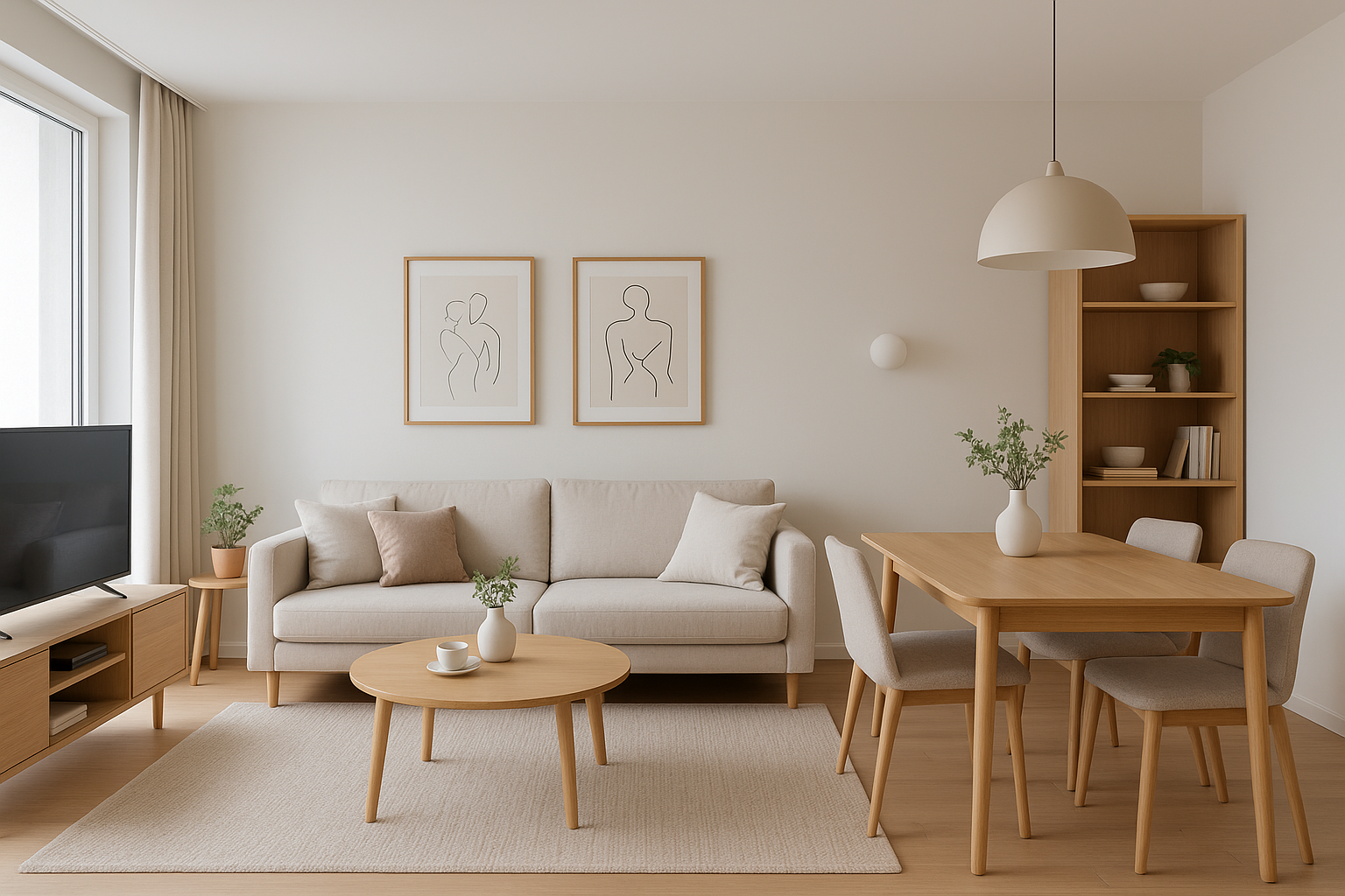 한국형 신혼집 가구 배치