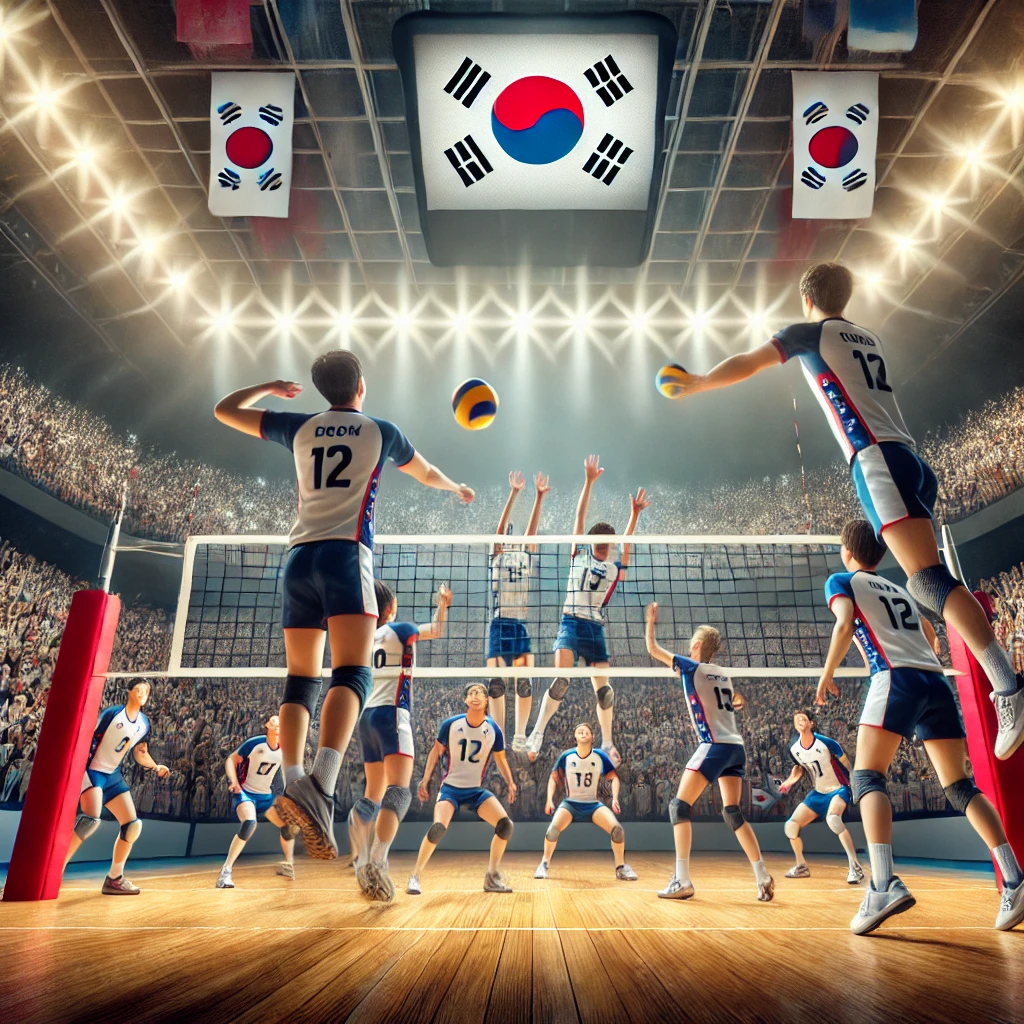 남자 프로배구 중계 방송