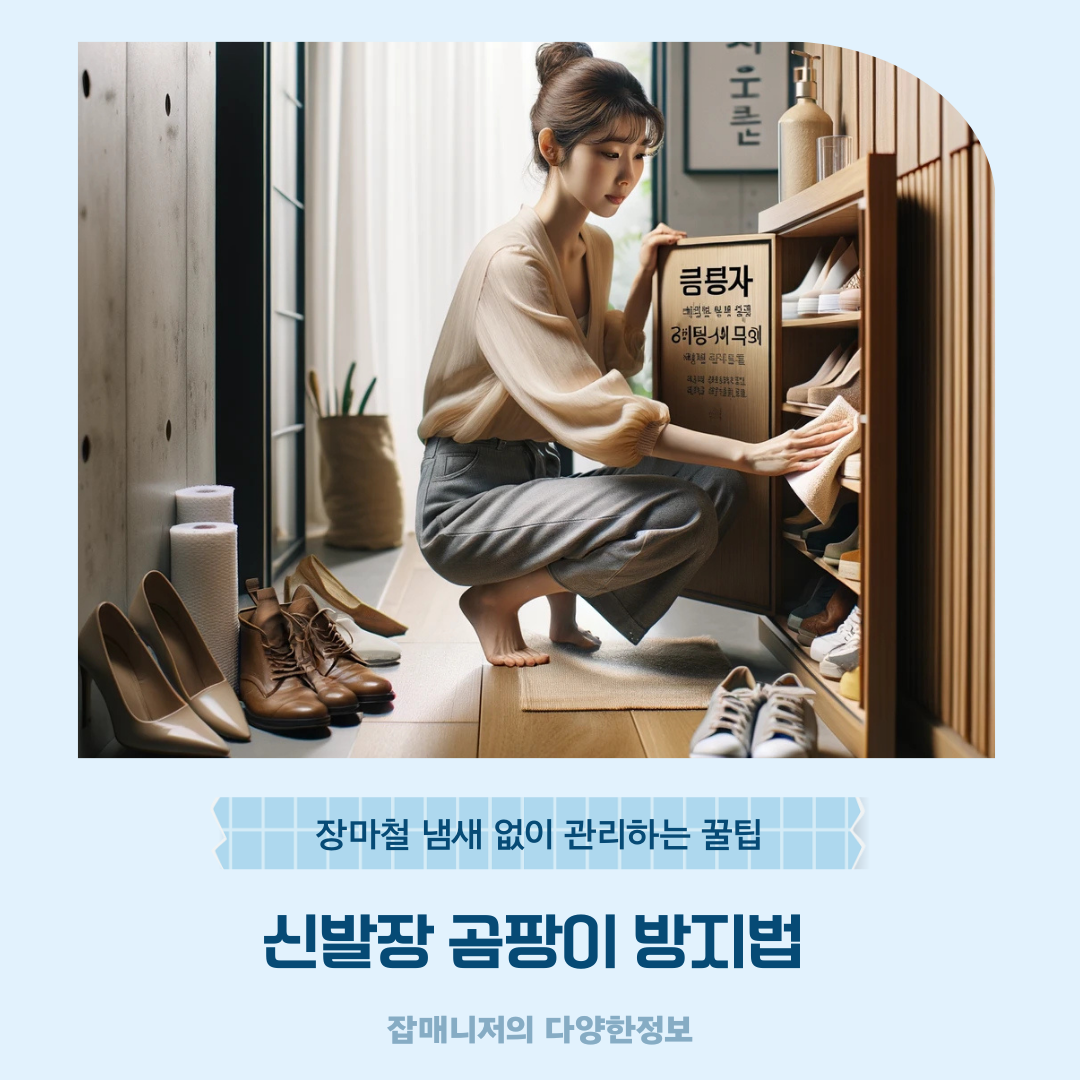 신발장 곰팡이 방지법 ❘ 장마철 냄새 없이 관리하는 꿀팁