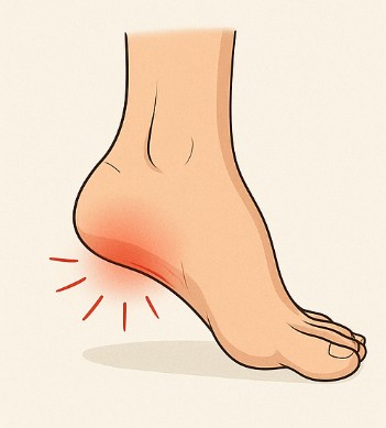 족저근막염과 관련된 사진