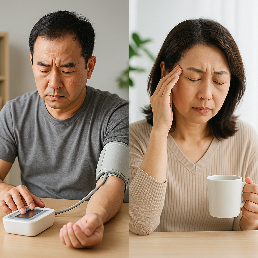 남녀별 혈압 관리 노하우! 건강을 지키는 똑똑한 방법 관련 사진