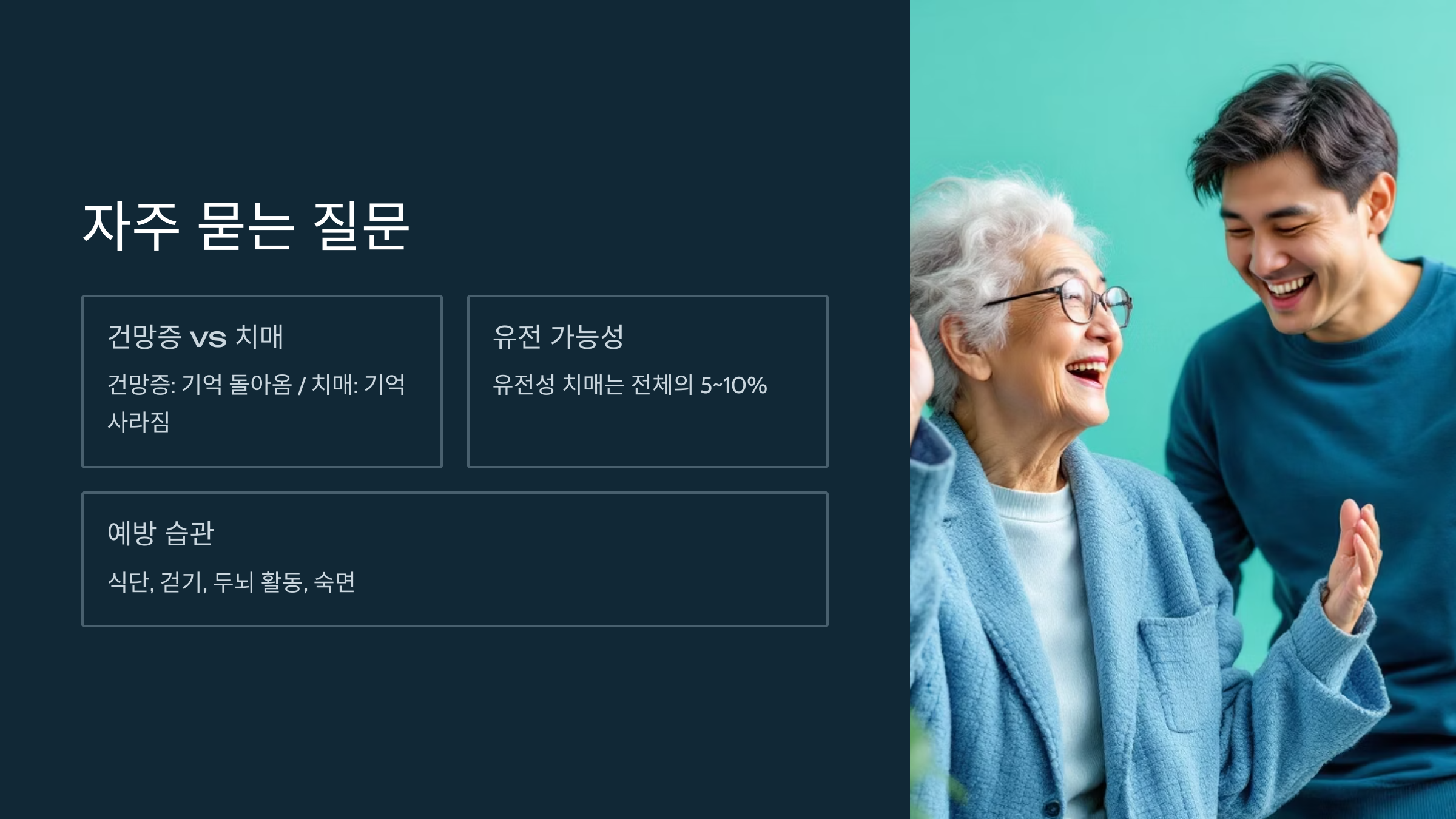 치매 초기 증상, 자주 묻는 질문