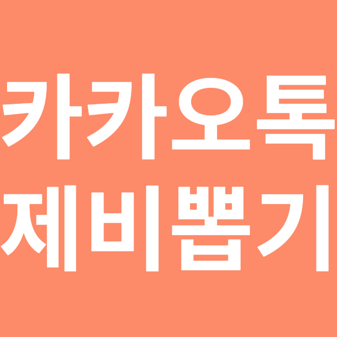 카카오톡 제비뽑기