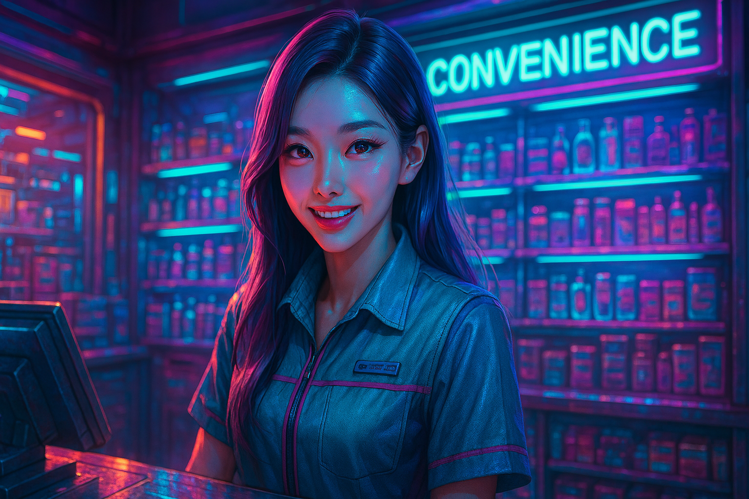 알바하는 여성, 실업급여 부정수급에 대한 판단, AI와의 대화