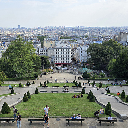 파리 몽마르뜨 언덕