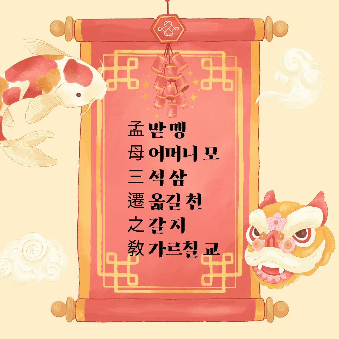 맹모삼천지교(孟母三遷之敎)
